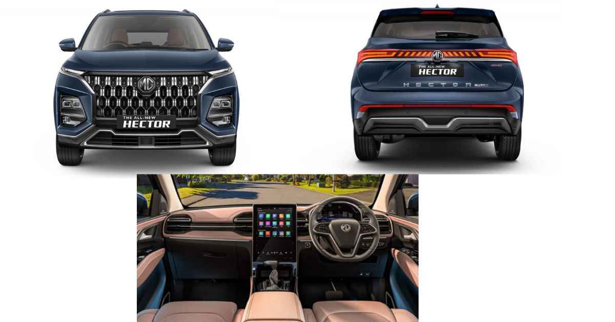 MG Hector Facelift