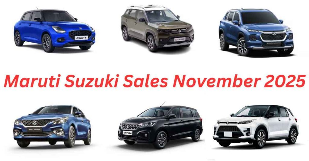 Maruti Suzuki Sales November 2025