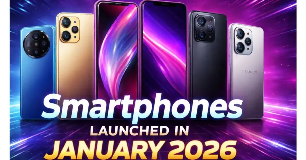 Smartphones launched in January 2026