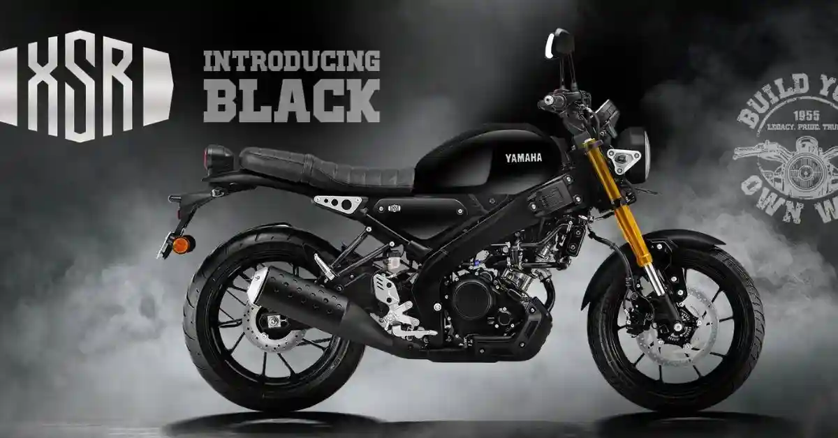 Yamaha XSR155 Metallic Black